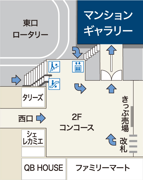 マンションギャラリー案内図